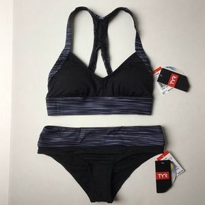 NWT TYR two piece swimsuit